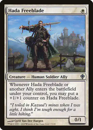 Hada Freeblade - wwk Spoiler