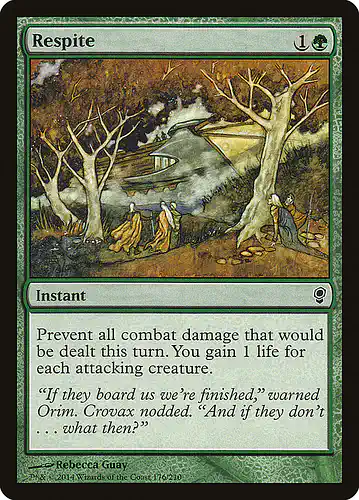 Respite - cns Spoiler