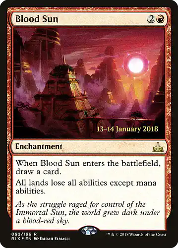 Blood Sun - rix Spoiler