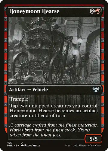 Honeymoon Hearse - dbl Spoiler