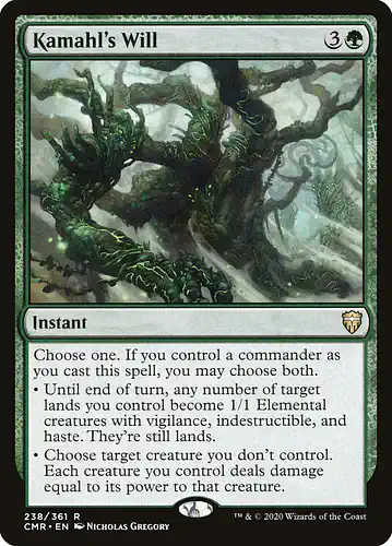 Kamahl's Will - cmr Spoiler