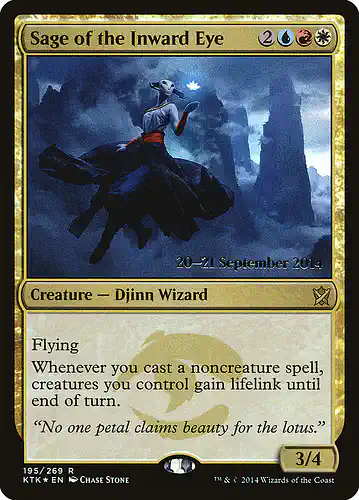Sage of the Inward Eye - ktk Spoiler