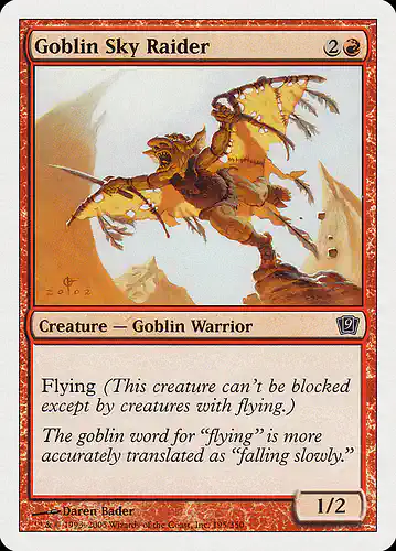 Goblin Sky Raider - 9ed Spoiler