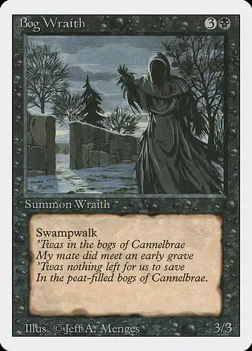 Bog Wraith - 3ed Spoiler