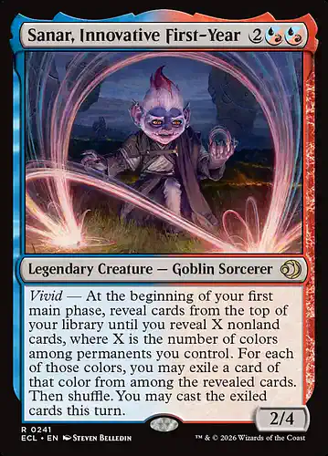 Sanar, Innovative First-Year - ecl Spoiler