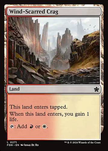 Wind-Scarred Crag - fdn Spoiler