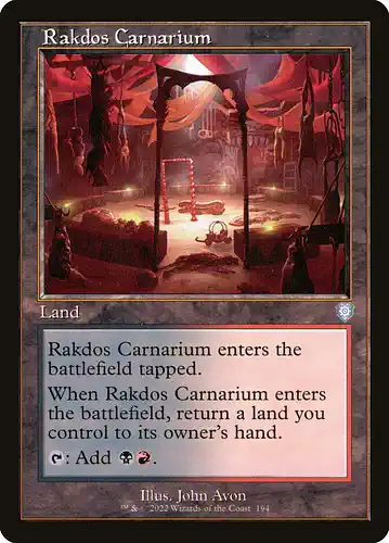 Rakdos Carnarium - brc Spoiler