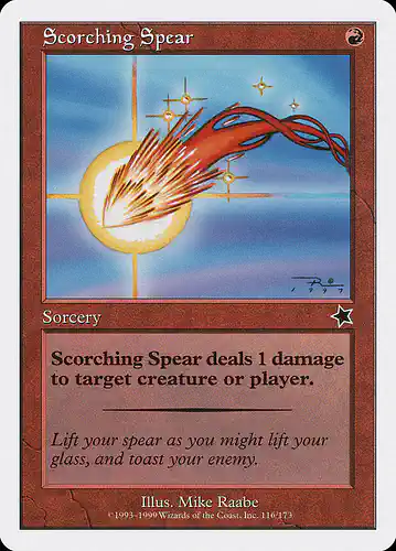 Scorching Spear - s99 Spoiler