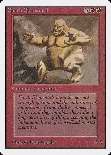 Earth Elemental - 2ed Spoiler