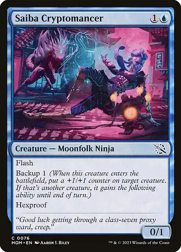 Saiba Cryptomancer - mom Spoiler