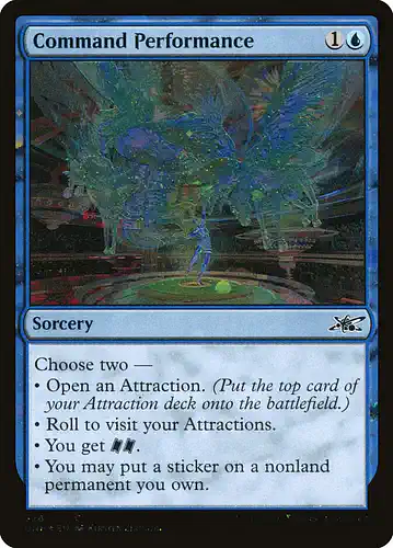Command Performance - unf Spoiler