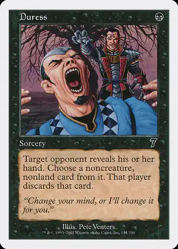 Duress - 7ed Spoiler