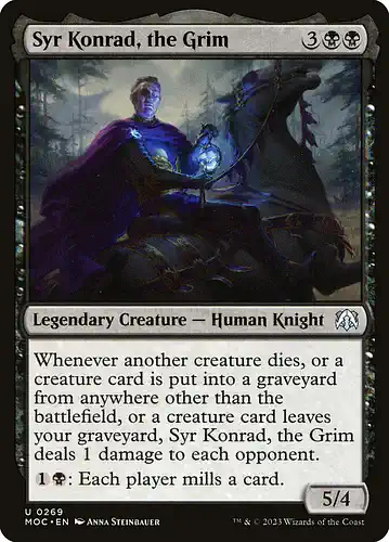 Syr Konrad, the Grim - moc Spoiler