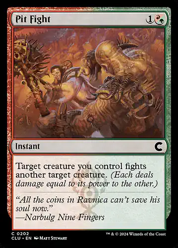 Pit Fight - clu Spoiler