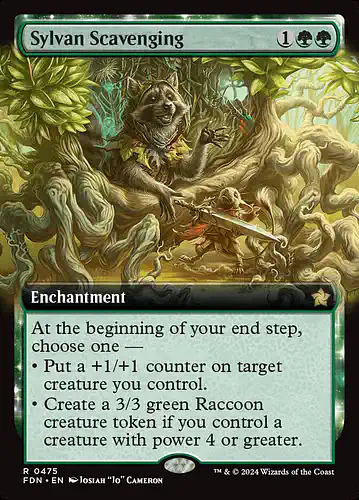 Sylvan Scavenging - fdn Spoiler