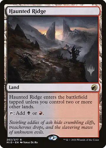 Haunted Ridge - mid Spoiler
