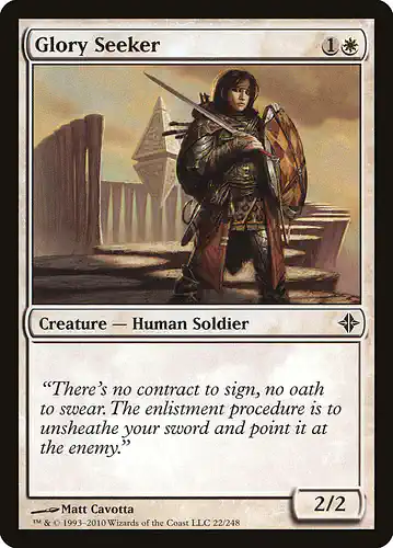 Glory Seeker - roe Spoiler