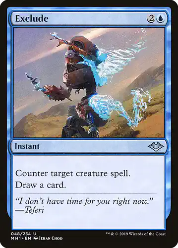 Exclude - mh1 Spoiler