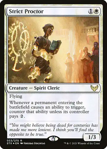 Strict Proctor - stx Spoiler