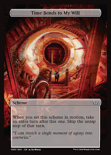 Time Bends to My Will - dsc Spoiler
