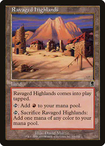 Ravaged Highlands - ody Spoiler