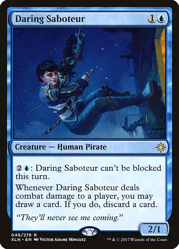 Daring Saboteur - xln Spoiler