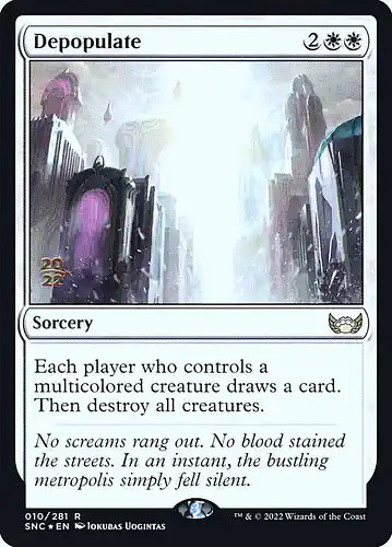 Depopulate - snc Spoiler