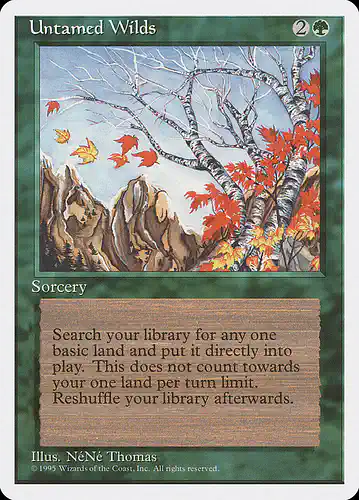 Untamed Wilds - 4ed Spoiler