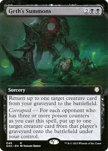 Geth's Summons - onc Spoiler