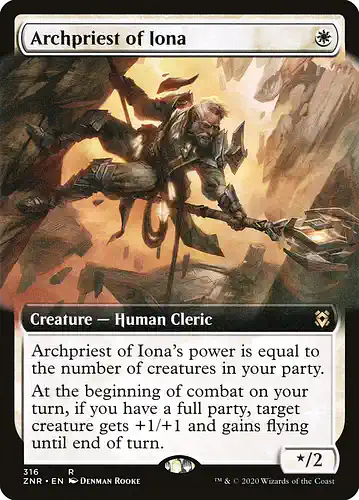 Archpriest of Iona - znr Spoiler