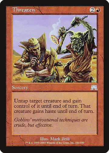 Threaten - ons Spoiler
