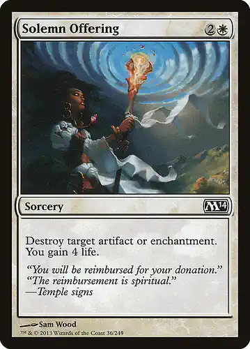 Solemn Offering - m14 Spoiler