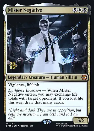 Mister Negative - spm Spoiler