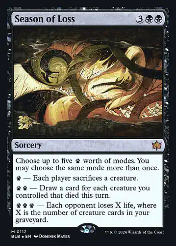 Season of Loss - blb Spoiler