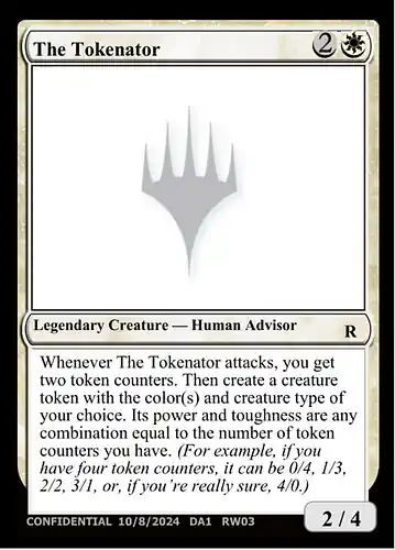 The Tokenator - unk Spoiler
