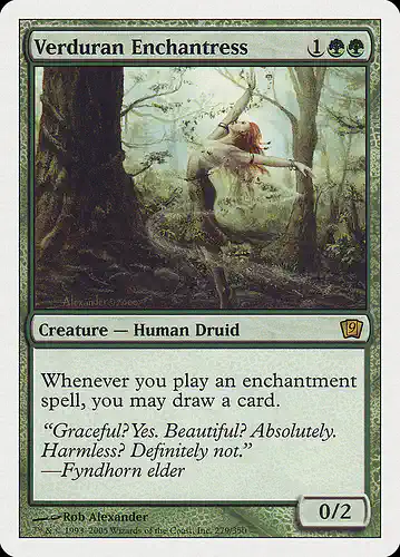 Verduran Enchantress - 9ed Spoiler