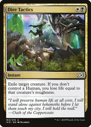 Dire Tactics - iko Spoiler