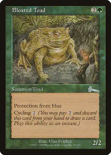 Bloated Toad - ulg Spoiler