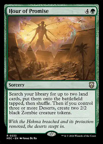 Hour of Promise - m3c Spoiler