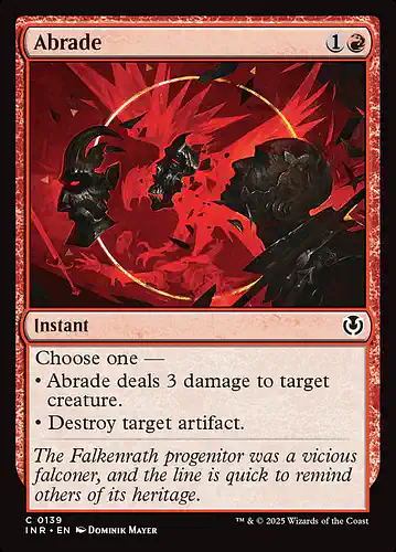 Abrade - inr Spoiler