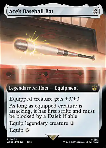 Ace's Baseball Bat - who Spoiler