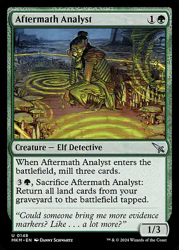 Aftermath Analyst - mkm Spoiler