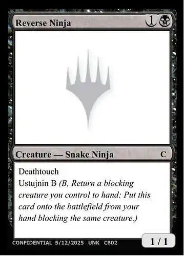 Reverse Ninja - unk Spoiler