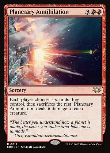 Planetary Annihilation - eoc Spoiler