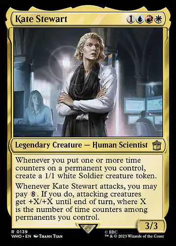Kate Stewart - who Spoiler