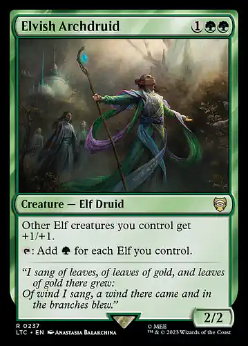 Elvish Archdruid - ltc Spoiler
