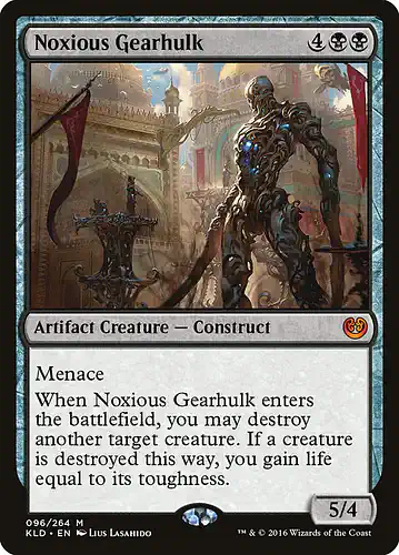 Noxious Gearhulk - kld Spoiler
