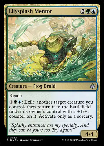Lilysplash Mentor - blb Spoiler