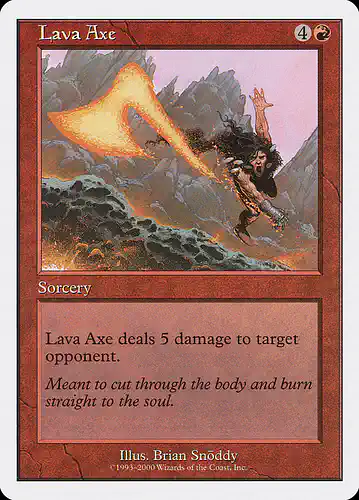 Lava Axe - s00 Spoiler