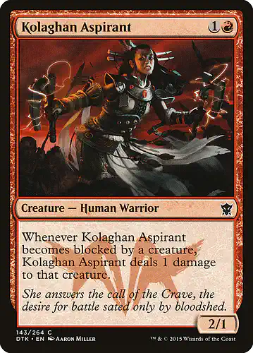 Kolaghan Aspirant - dtk Spoiler